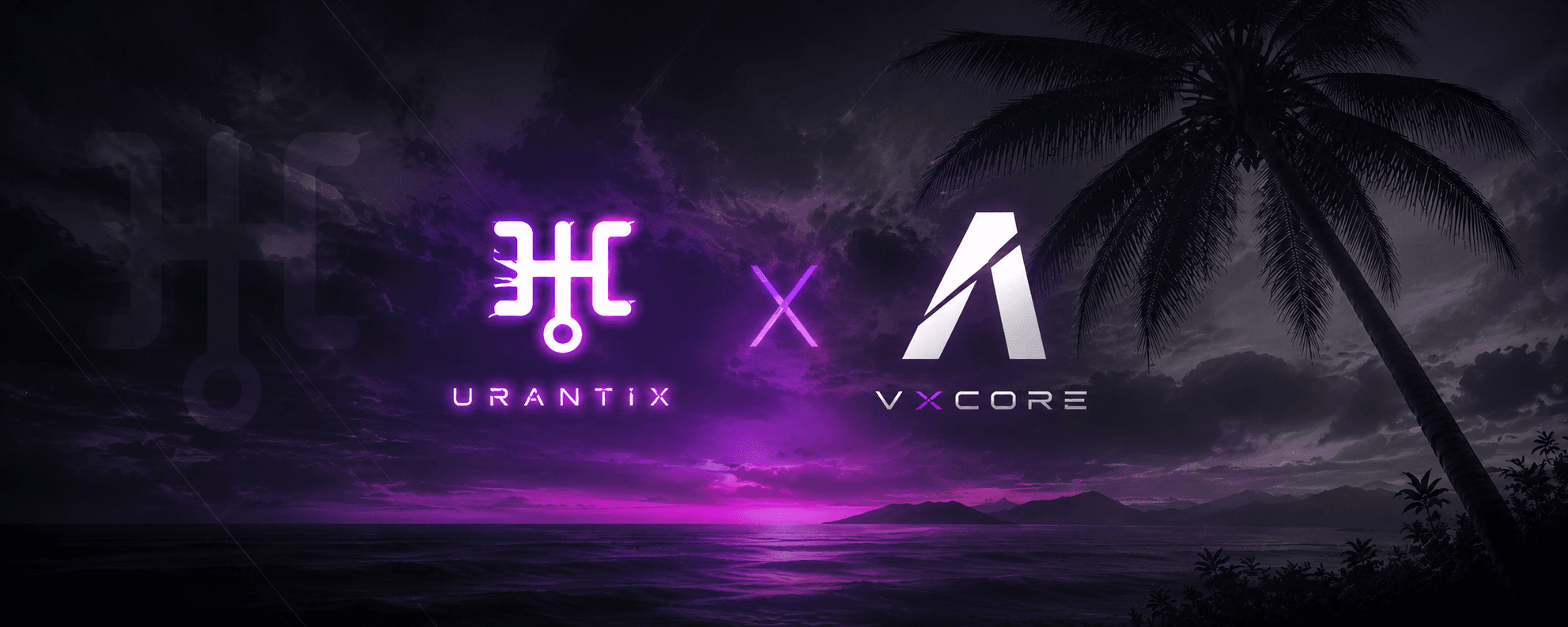 Banner de la asociación oficial Urantix × VXCore